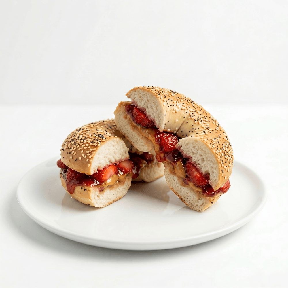Bagel With PB & Jelly