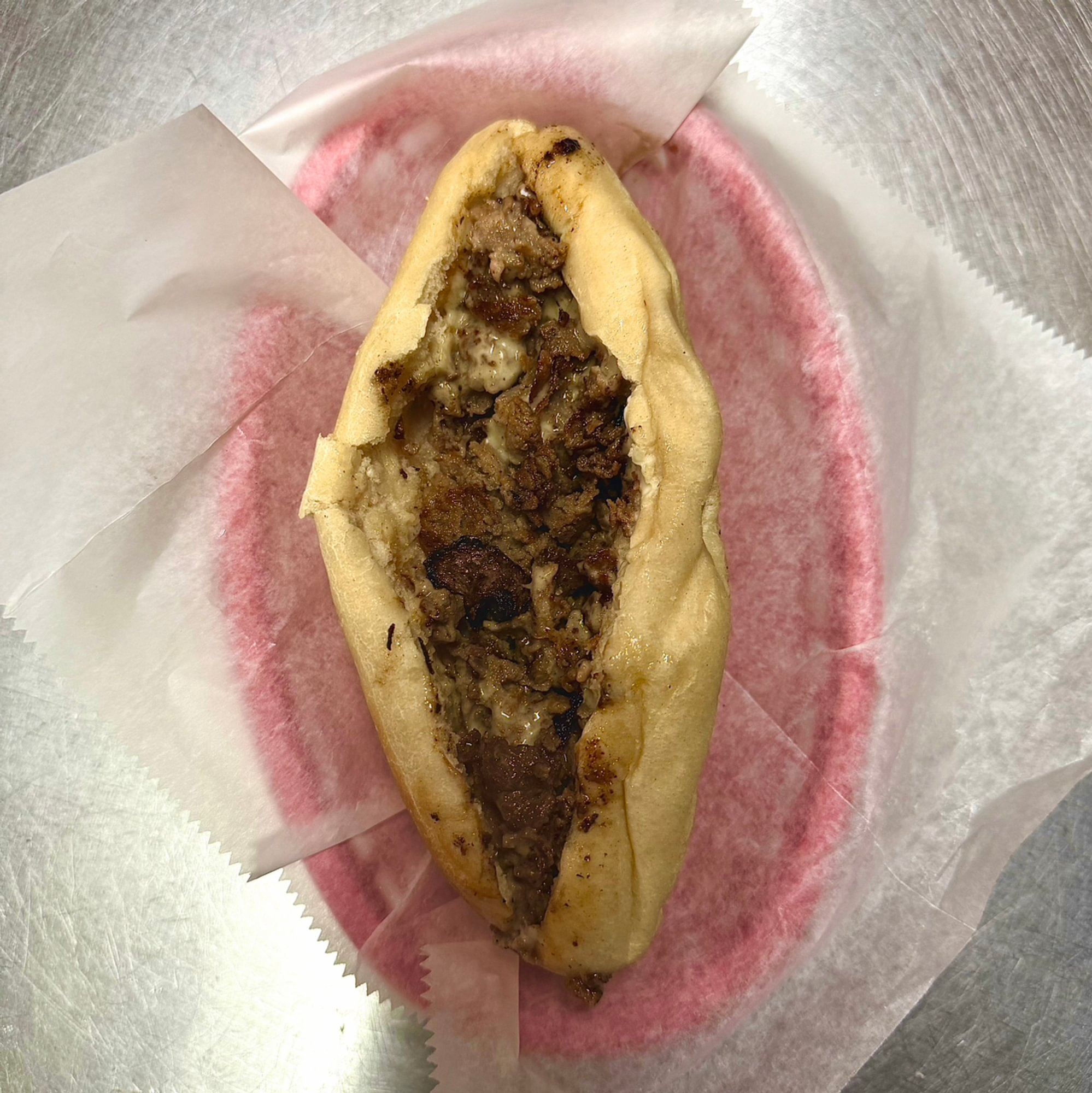 Cheesesteak Plain Sub