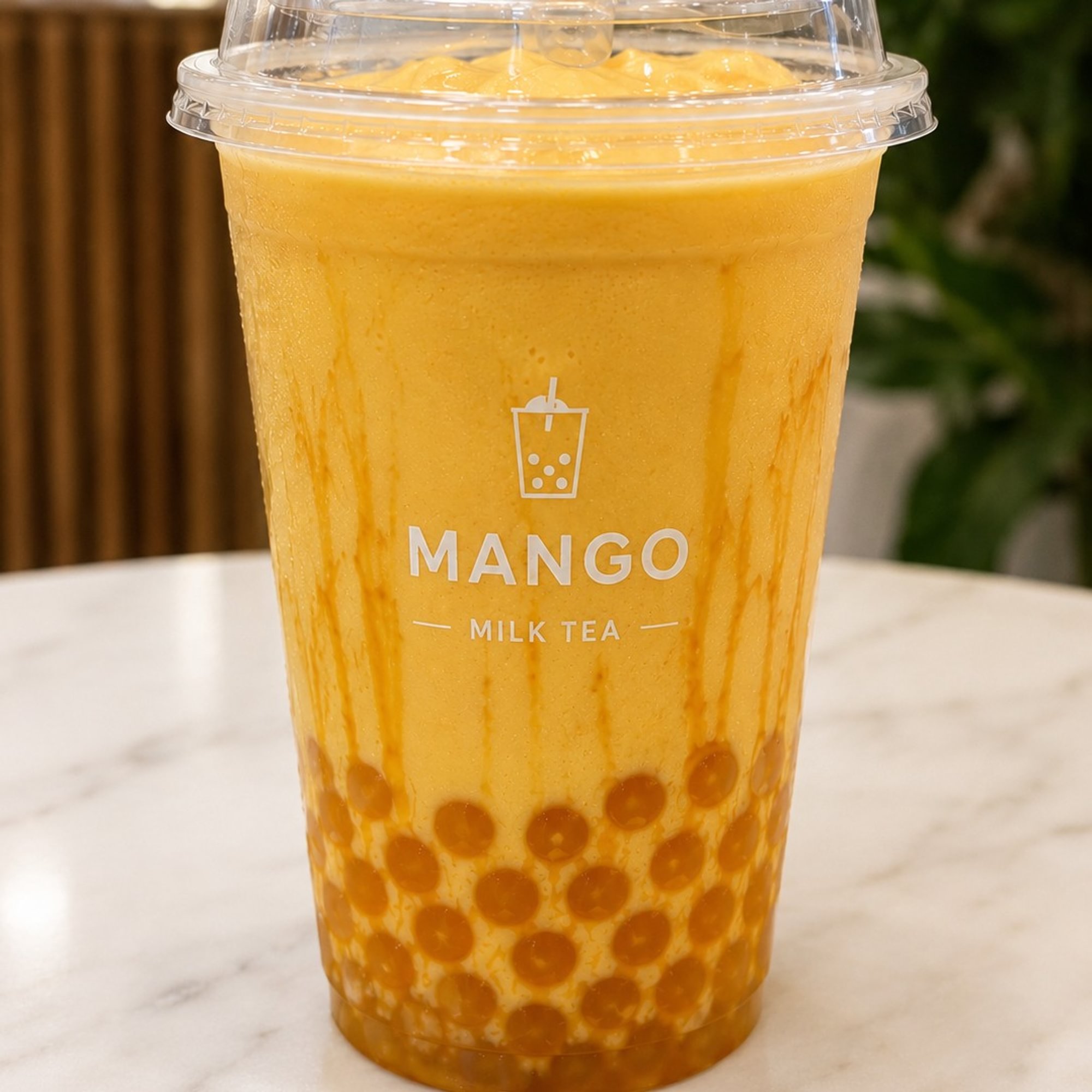 Mango Milk Tea Frappe