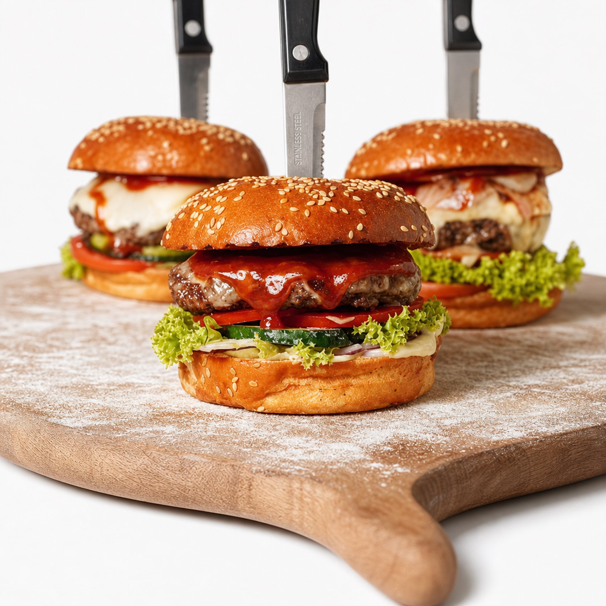 Fork and Knife Americano Burger