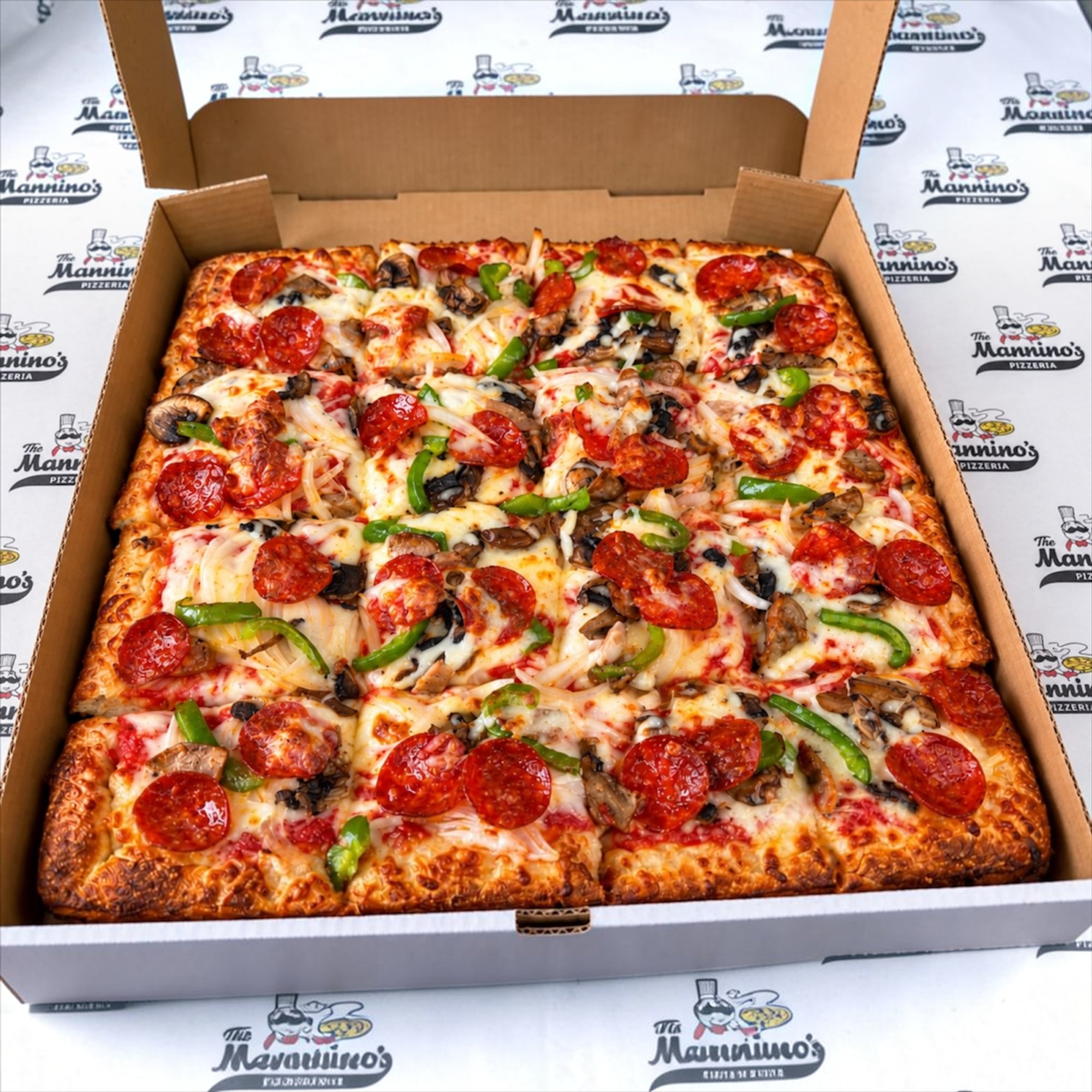 Supreme Sicilian Pizza