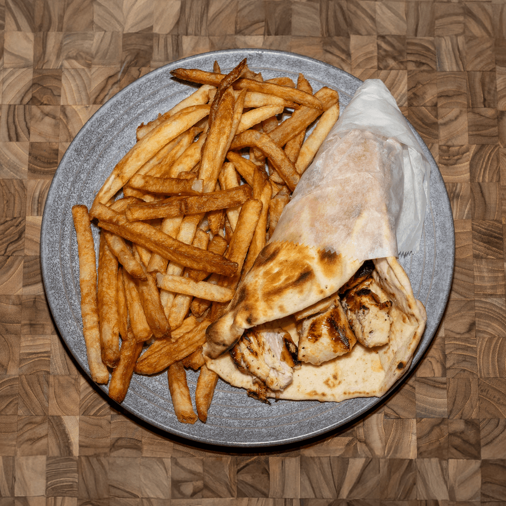 Chicken Souvlaki Kid's Menu