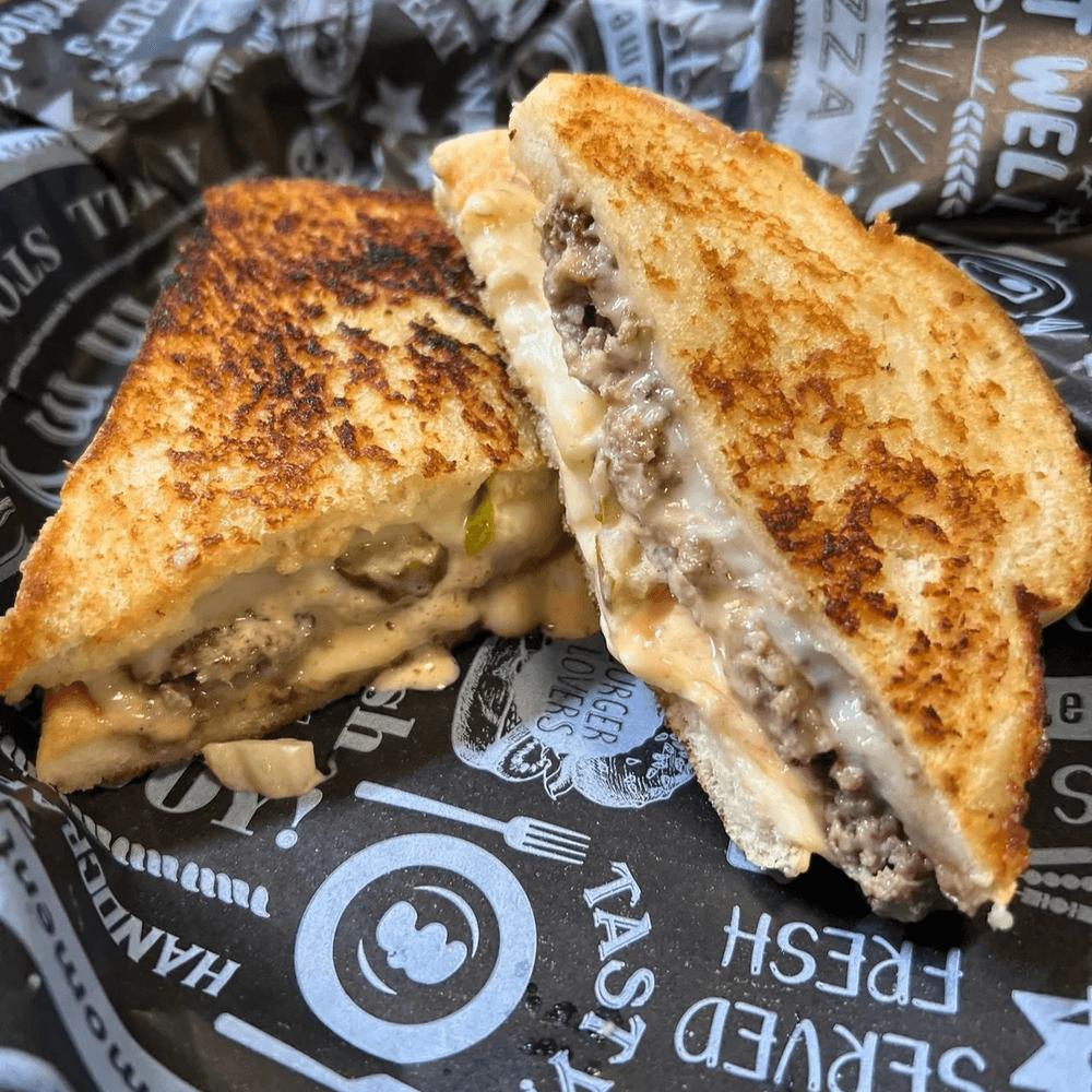 Smash Grilled Cheese