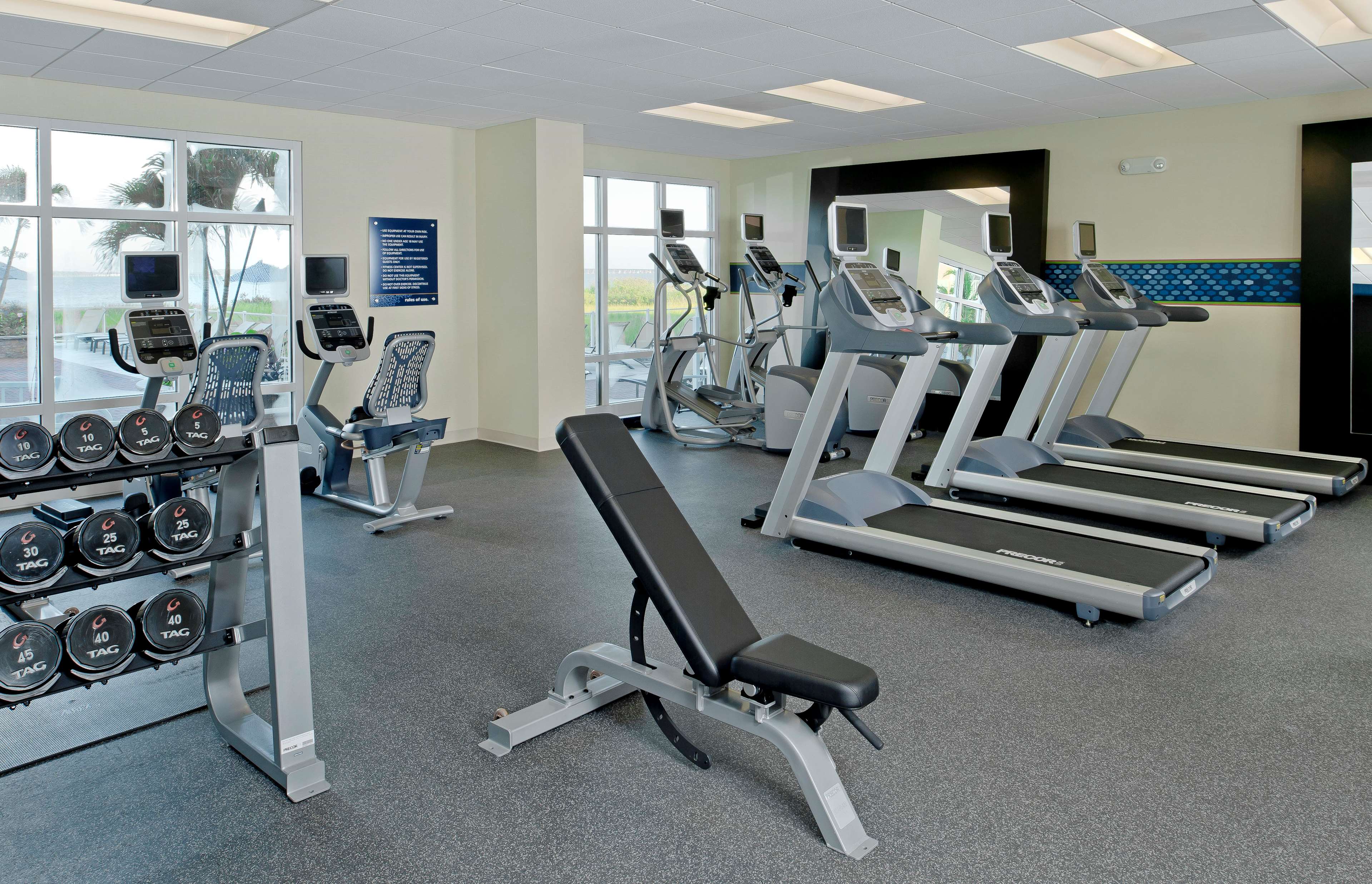 Health club  fitness center  gym