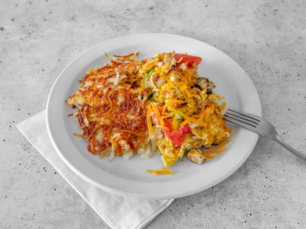 Chicken Fajita Omelette