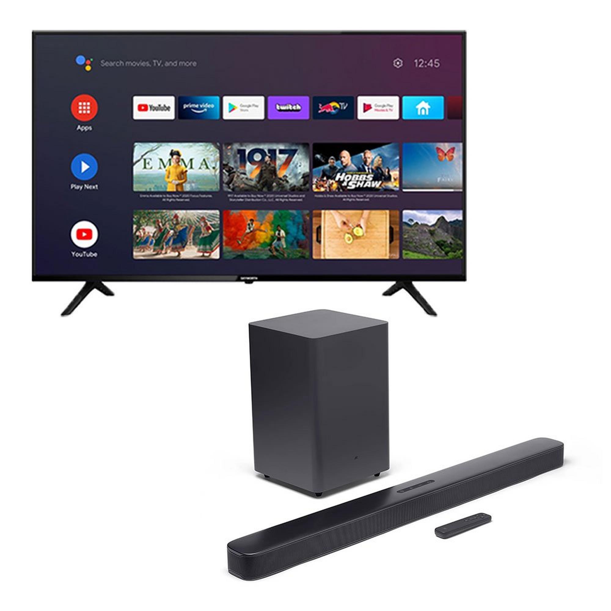 Skyworth 75" Smart 4K Ultra HD TV w/ JBL 2.1 Soundbar
