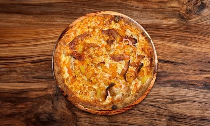 Large Bianca Pizza 14 (Greek Style)