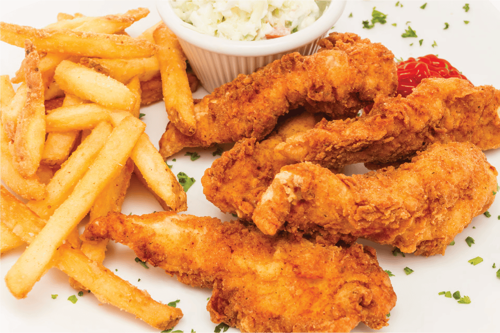 5pc Chicken Fingers with fries