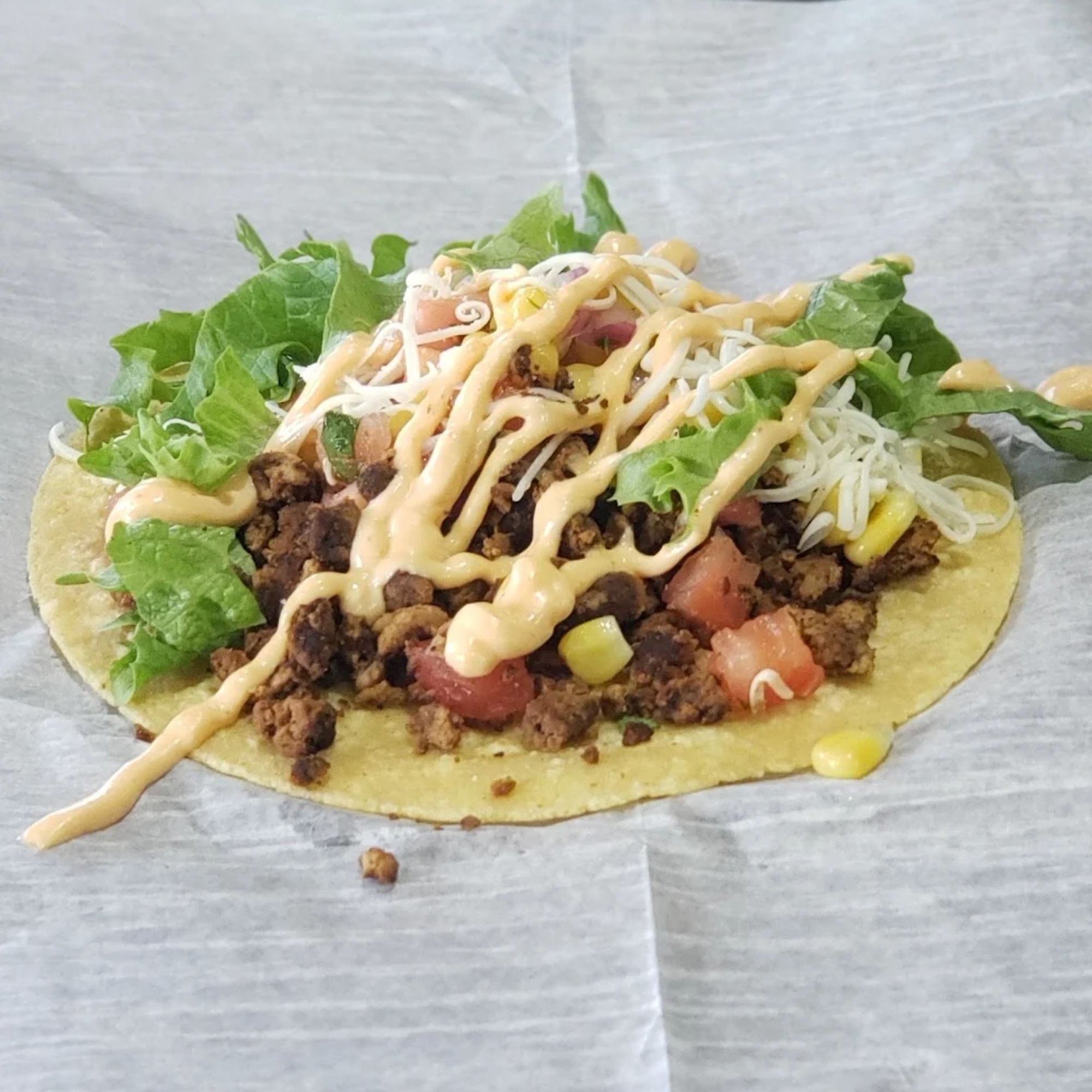 1 Meatless Chorizo Taco