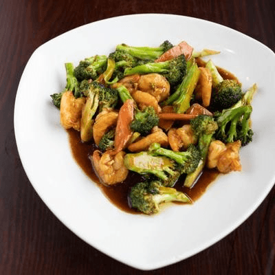 Shrimp with Broccoli