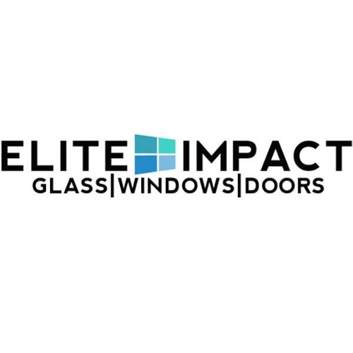 Elite Impact Glass - Doors &amp; Windows Logo
