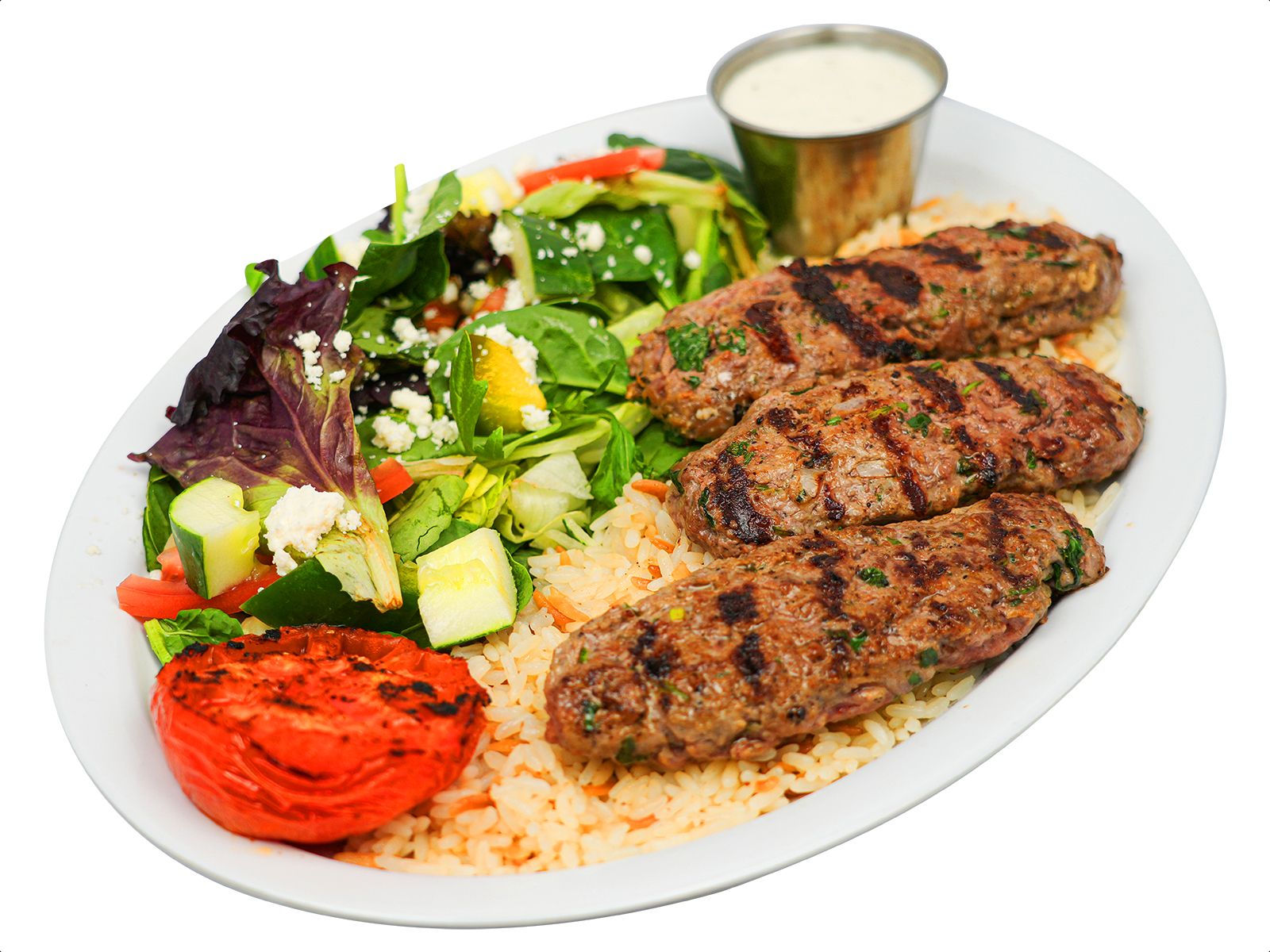 Kafta Kabob Plate