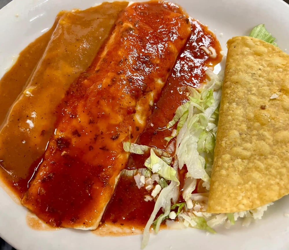 Beef Taco, Beef Enchilada, Beef Burrito