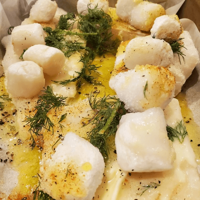 Haddock & Scallops