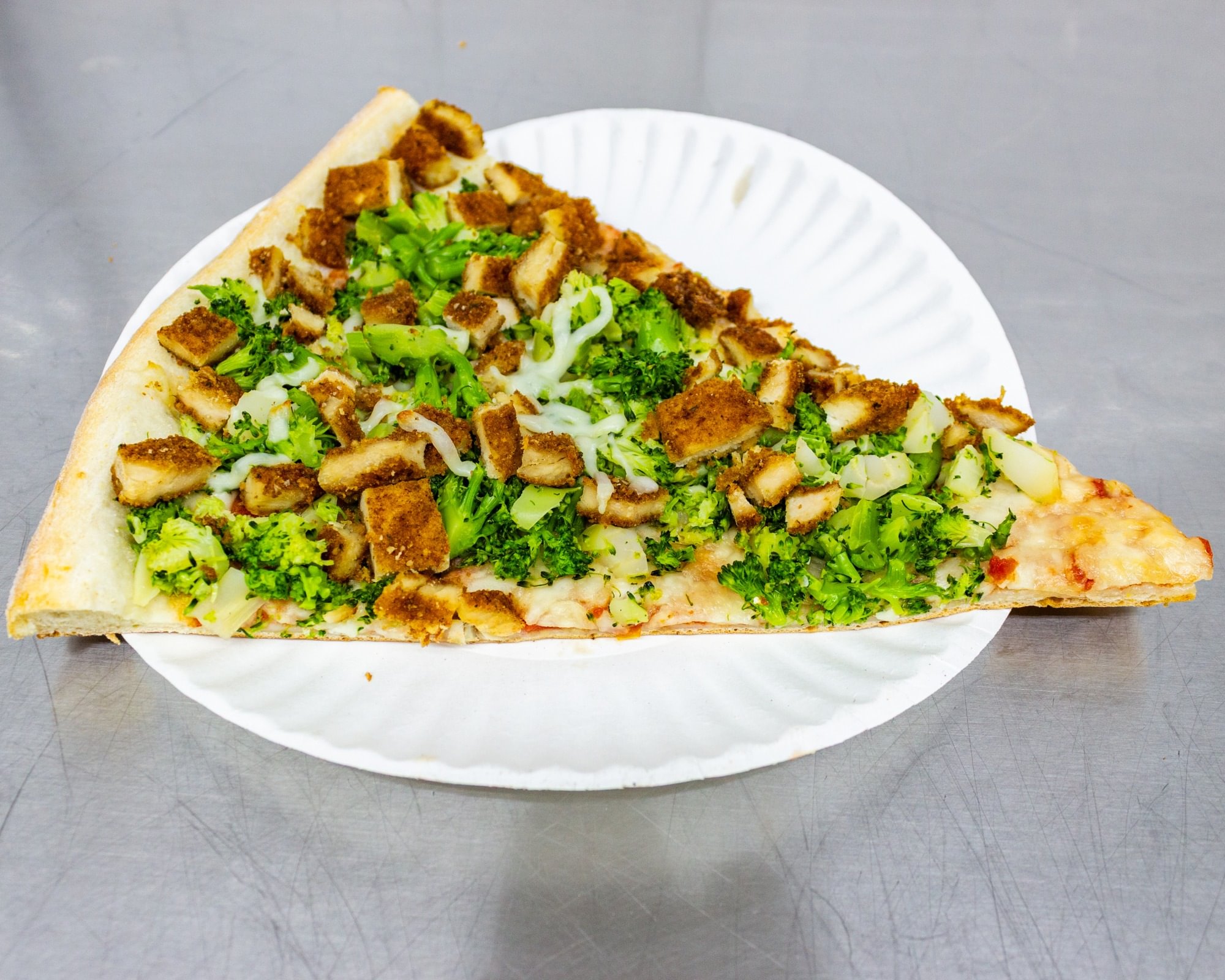 Chicken Broccoli Pizza