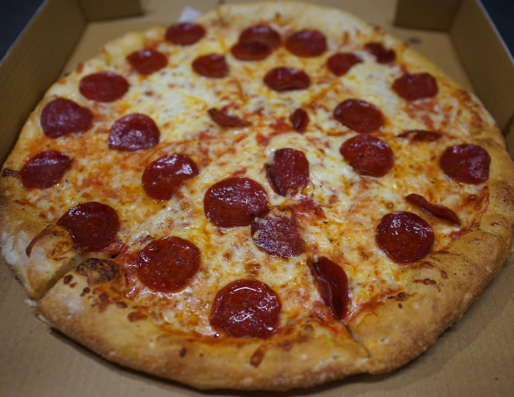 Medium pizza
