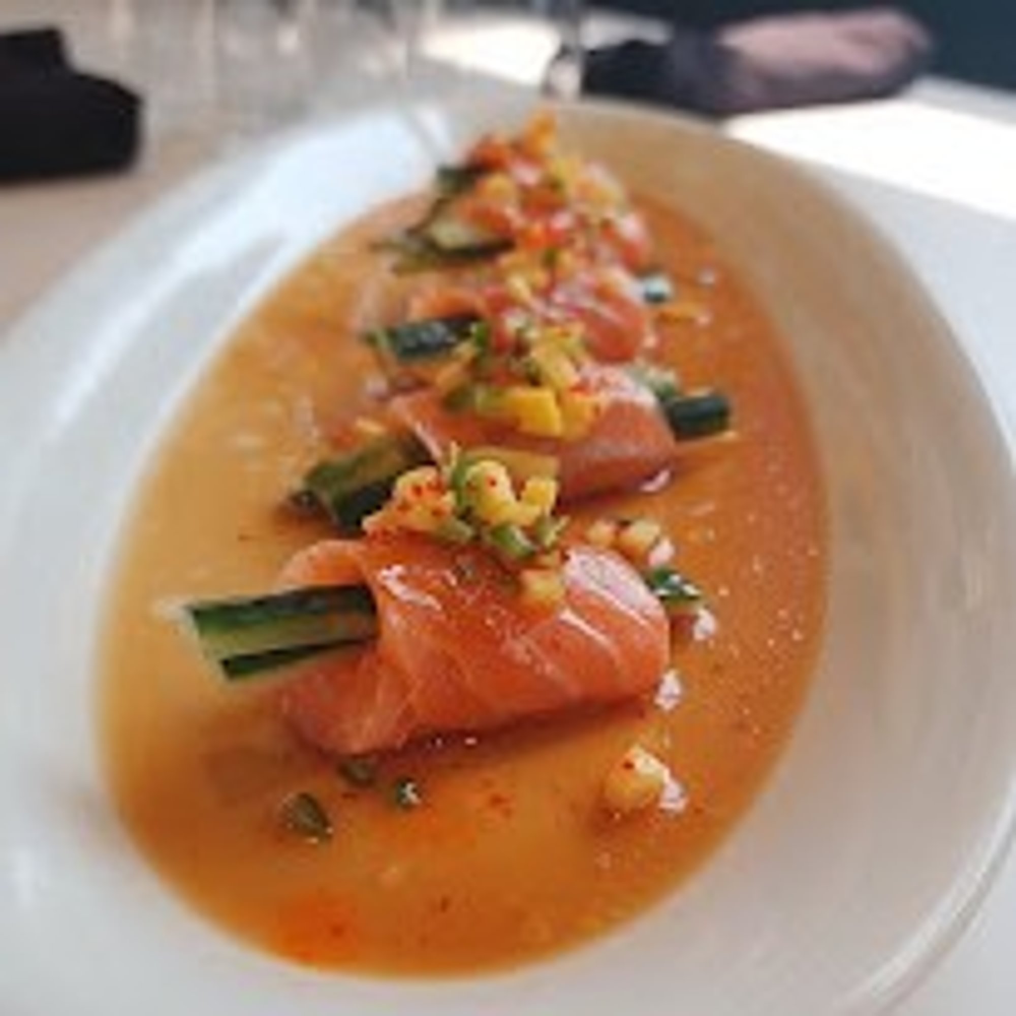 Salmon Carpaccio