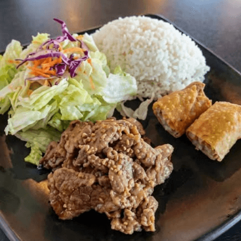 Pork & Eggroll/Gyoza