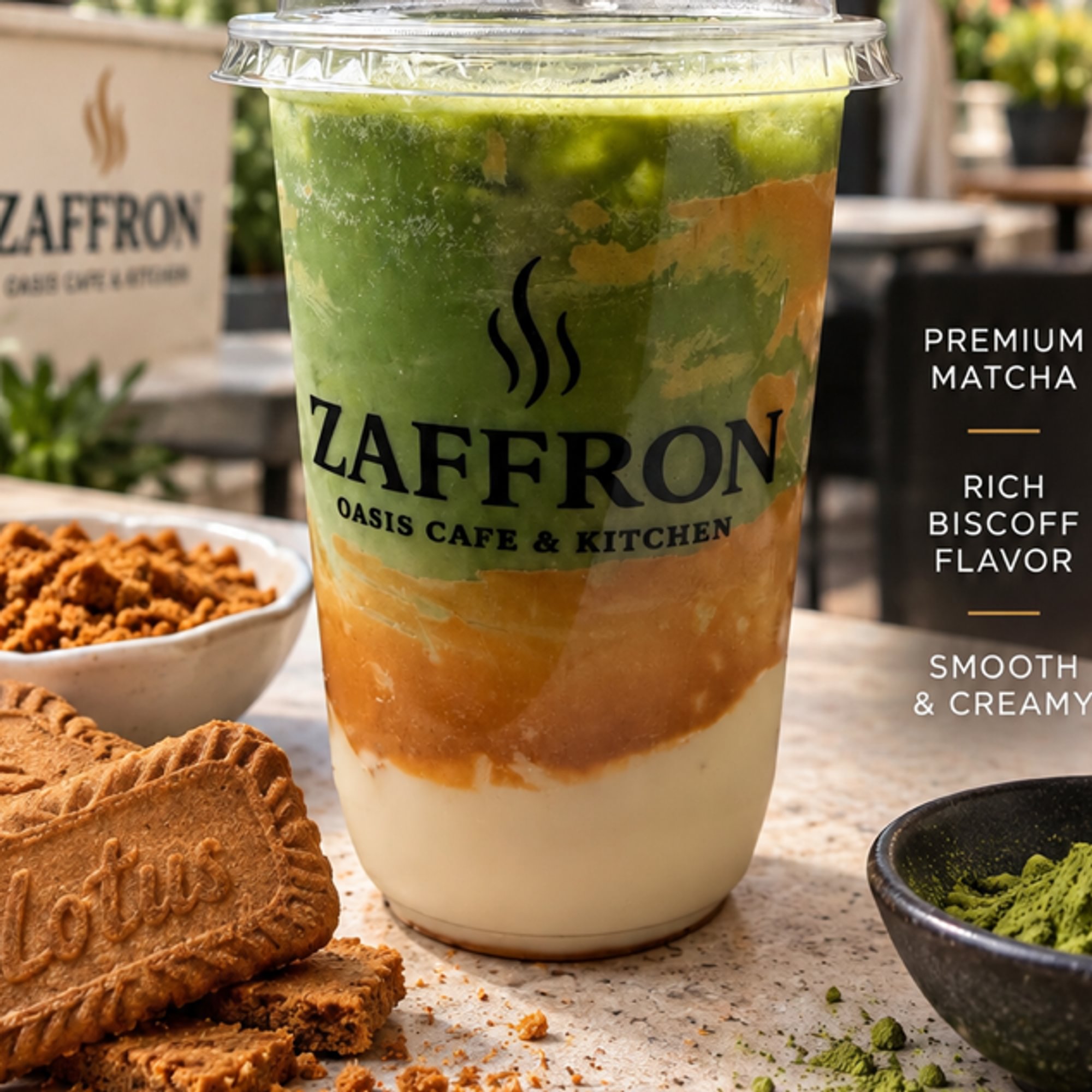 Biscoff Matcha