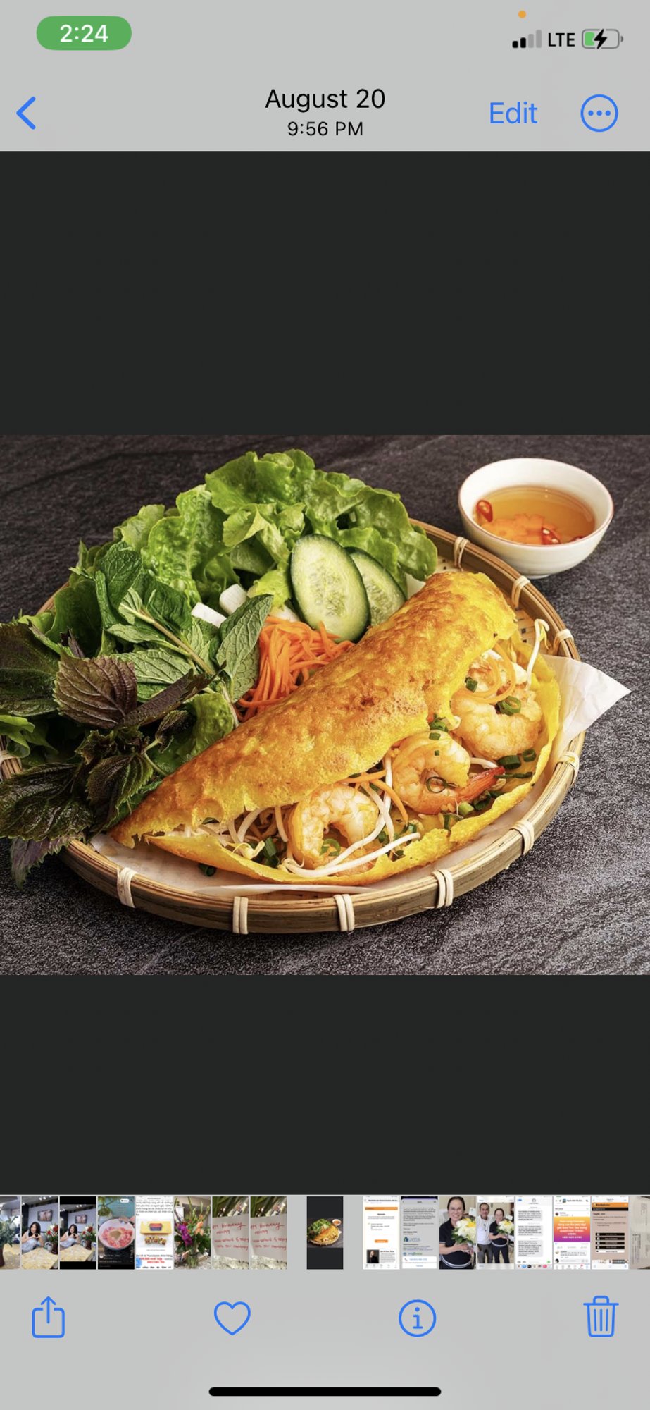 A10 - Crispy Rice Crepe - Bánh Xèo