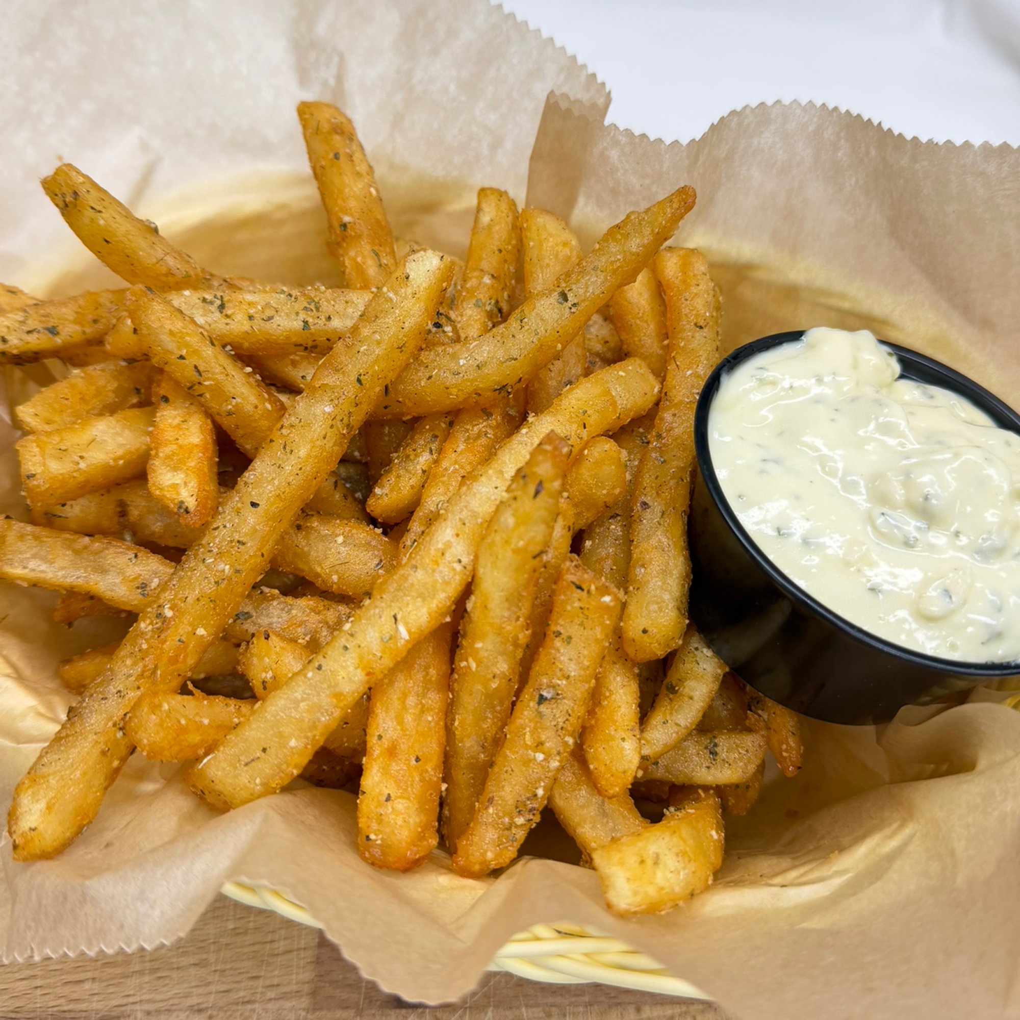 Duck Fat Fries with Garlic Aioli