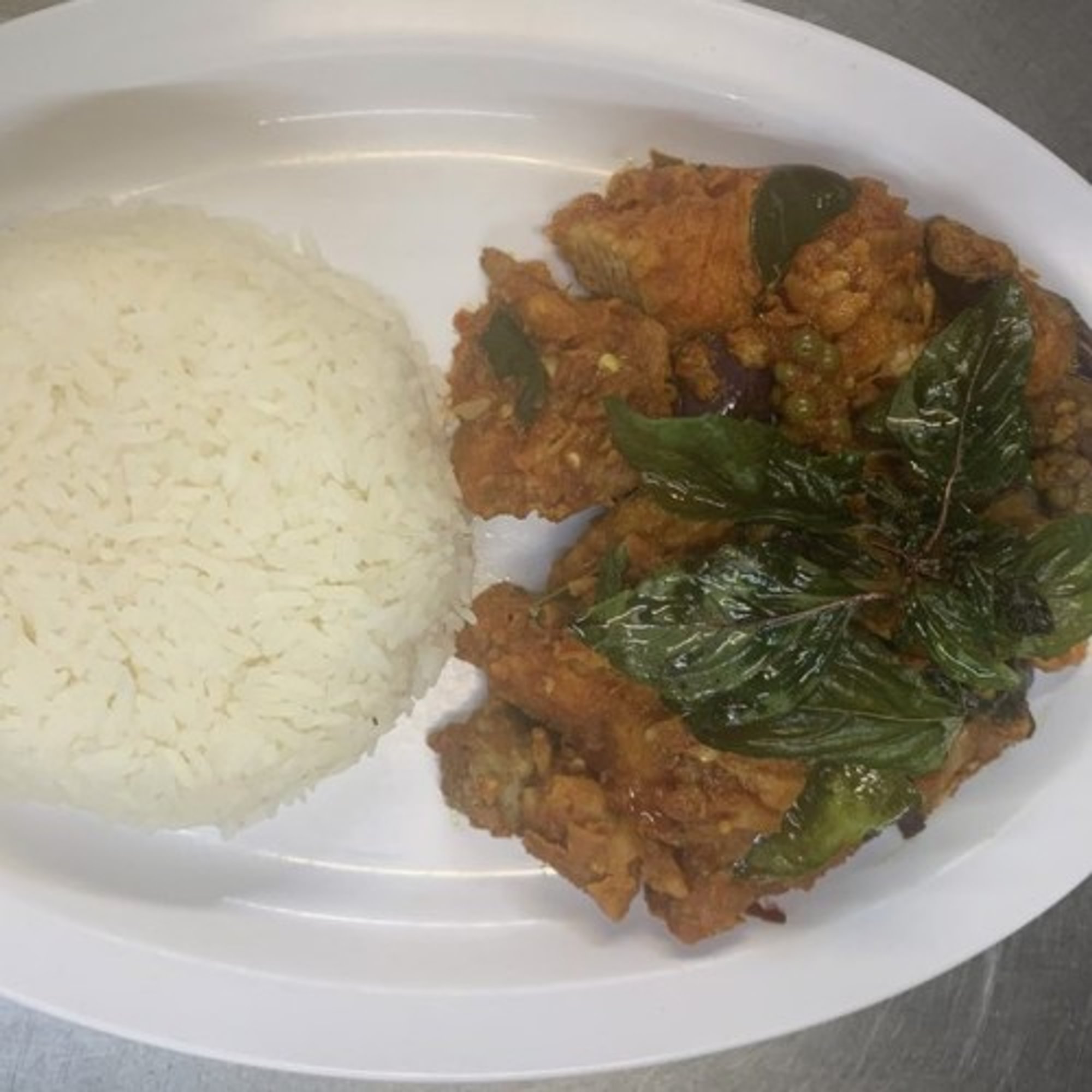 Crispy Catfish Curry