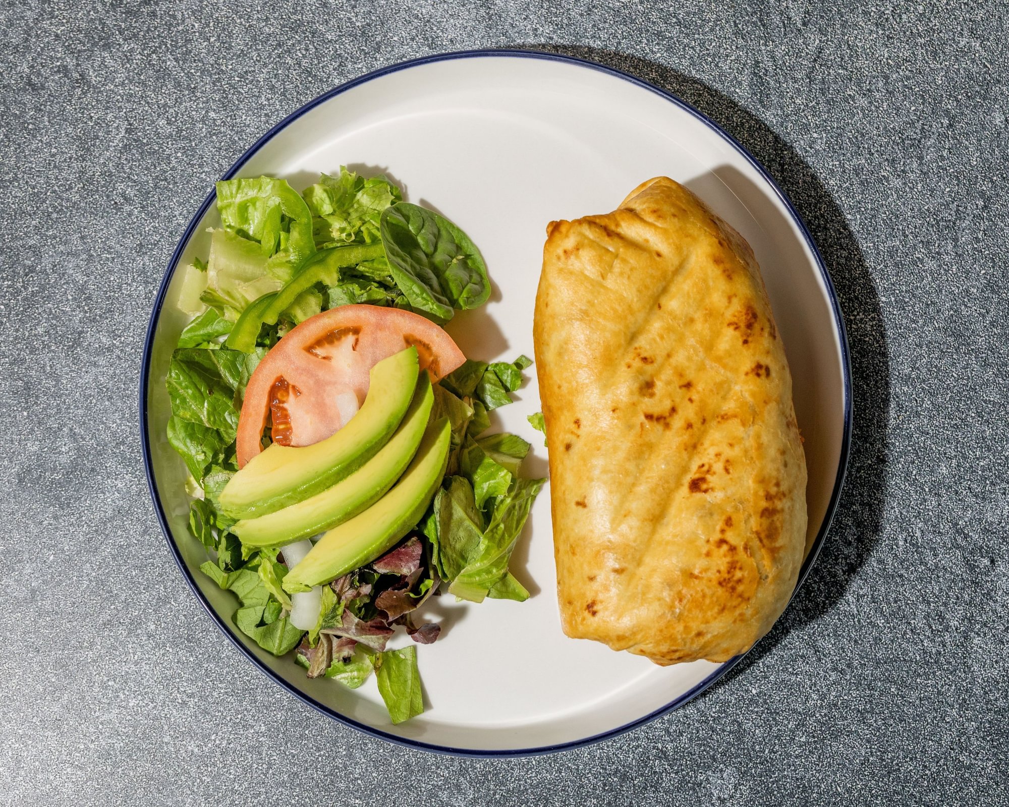 Spicy pork Burrito