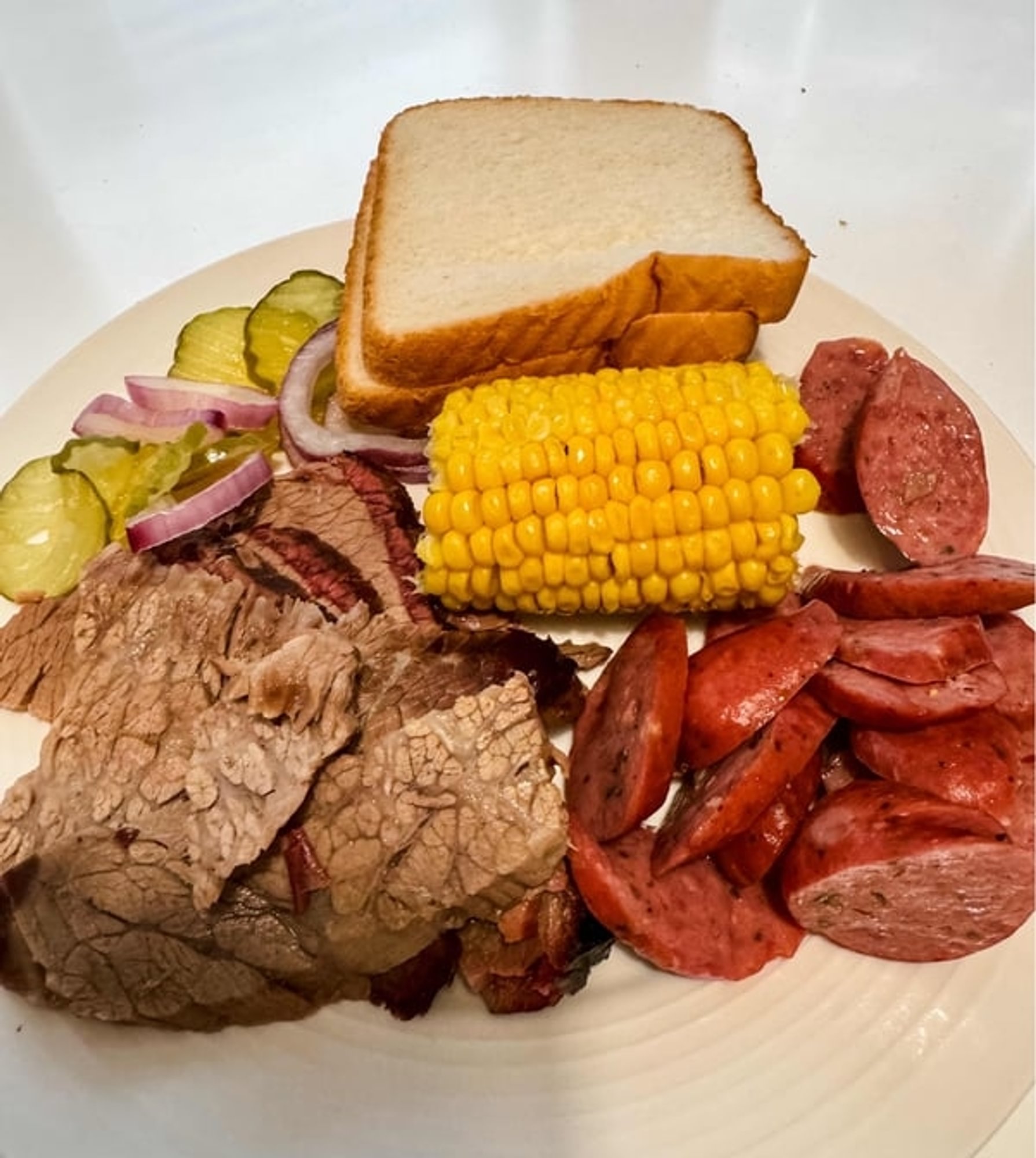 Two-BBQ Meat Plate