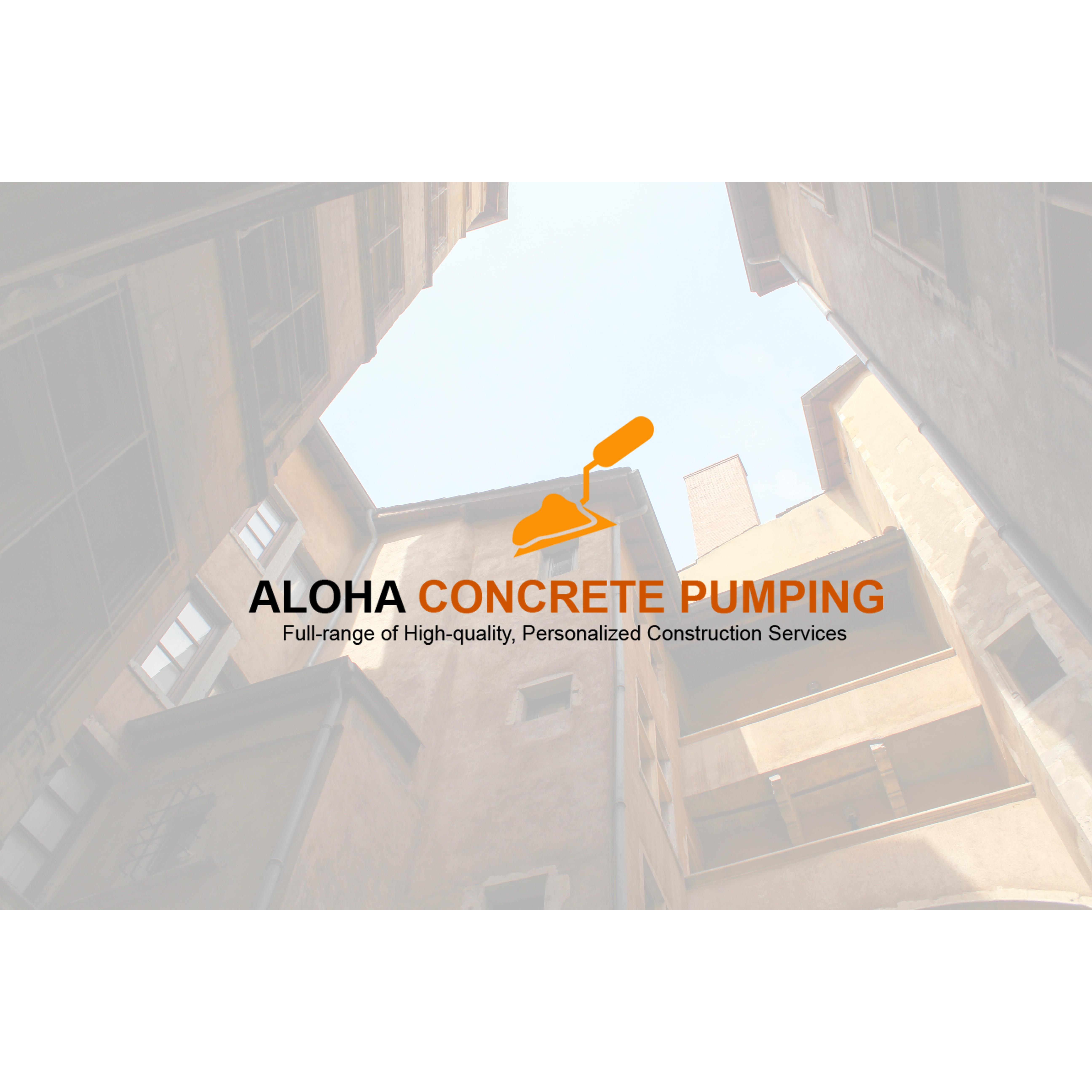 Aloha Concrete Pumping Logo