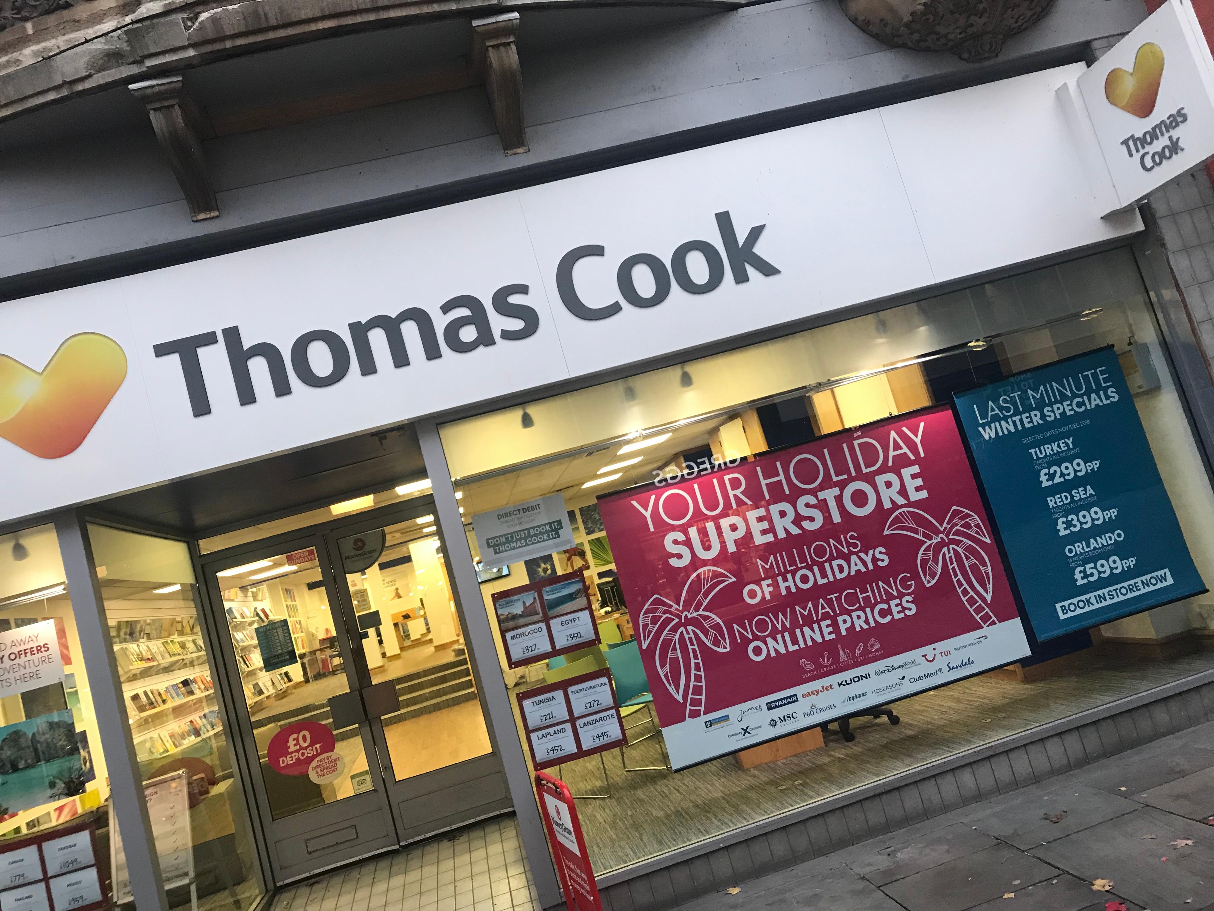 Images Thomas Cook Travel Store