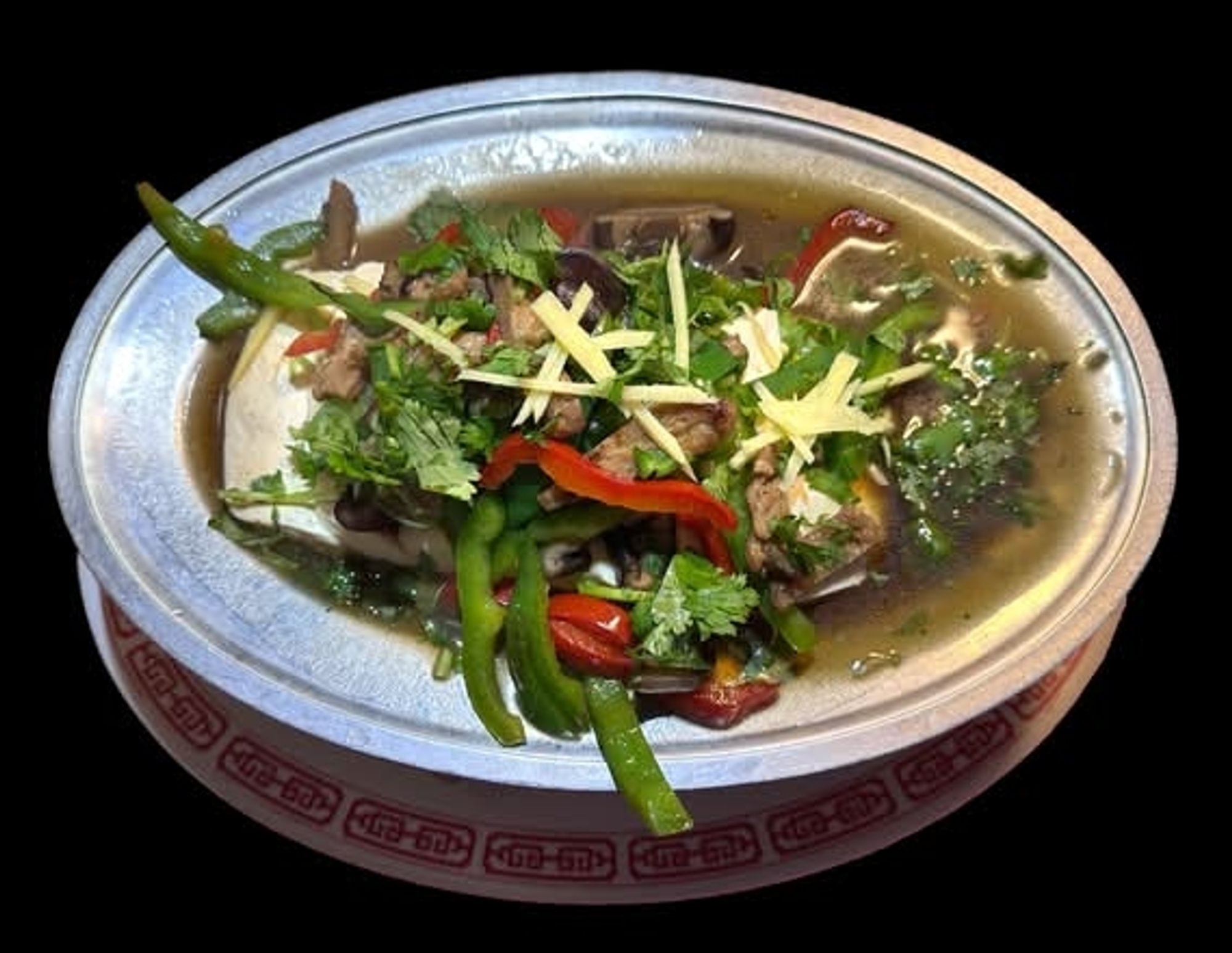 Steam Tofu/Đậu Hư Hăp Gừng
