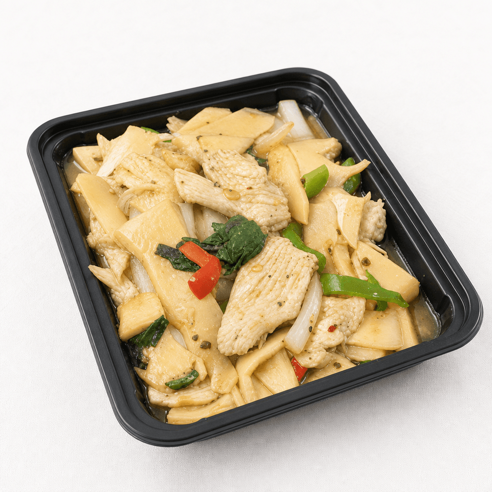 Baby Bamboo Stir-Fry-Rice