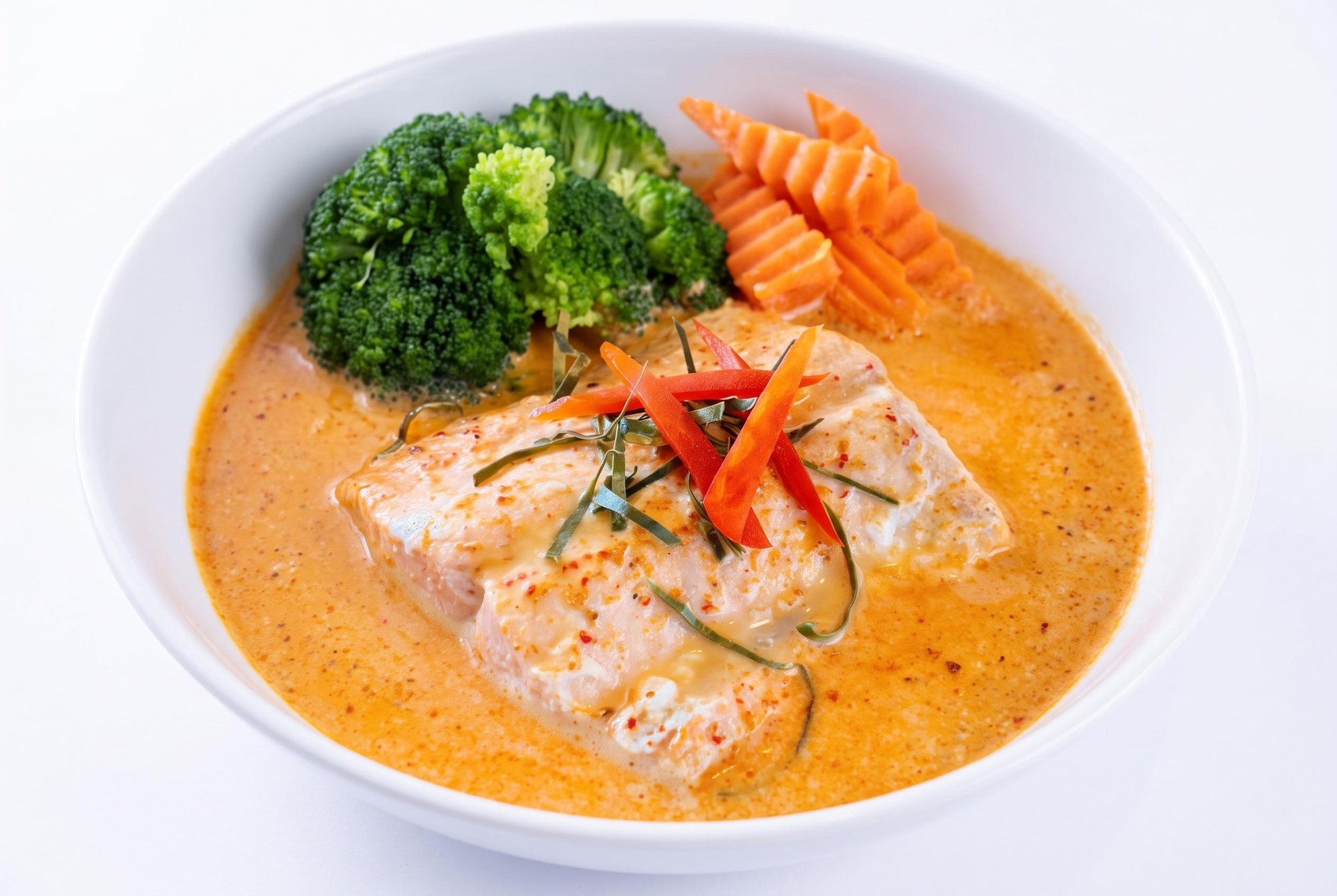 Alaskan Salmon panang curry