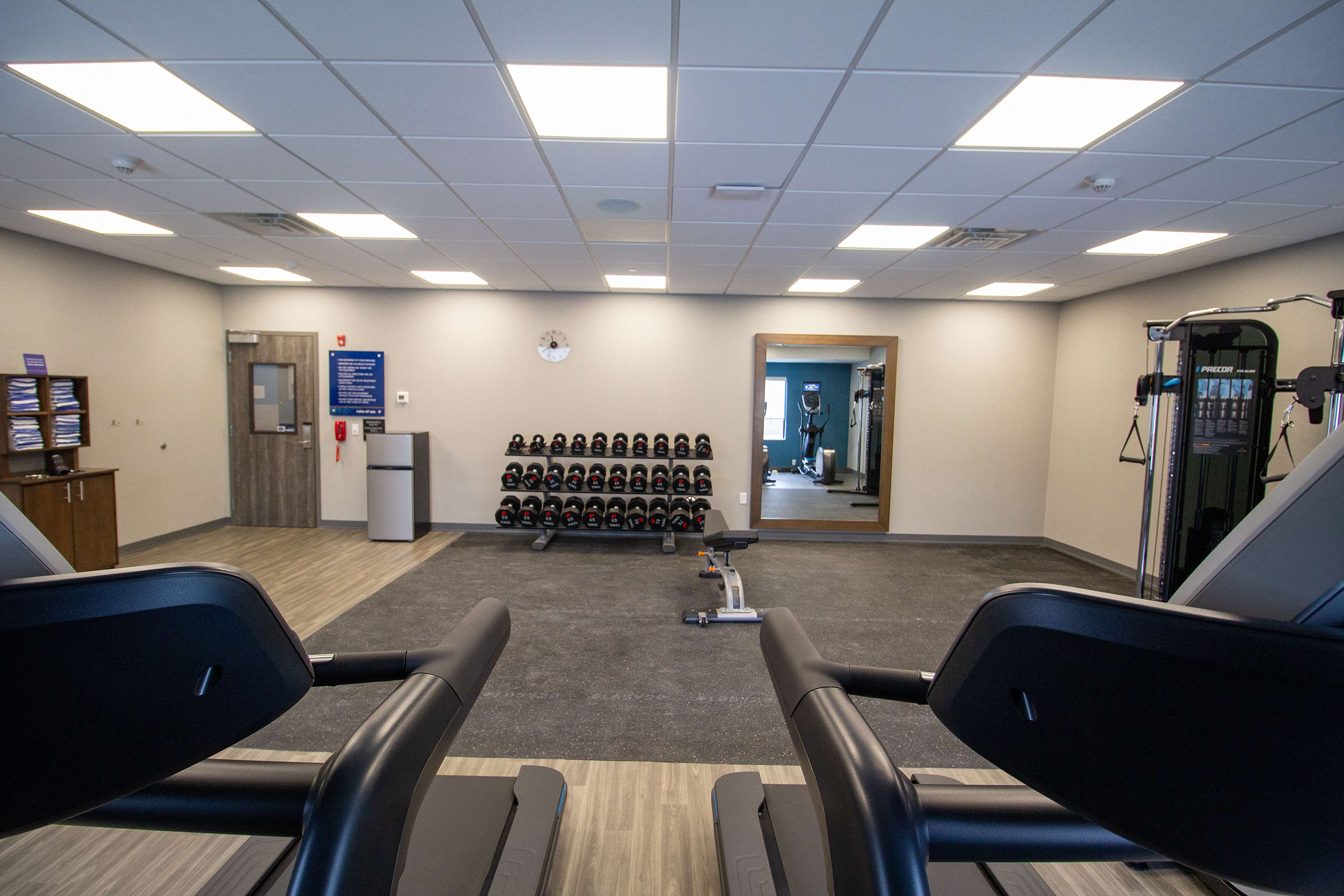 Health club  fitness center  gym