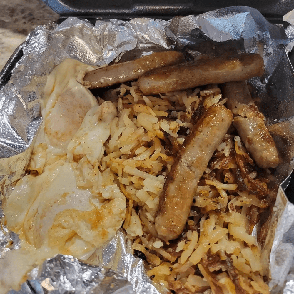 Triple Meat Omelette