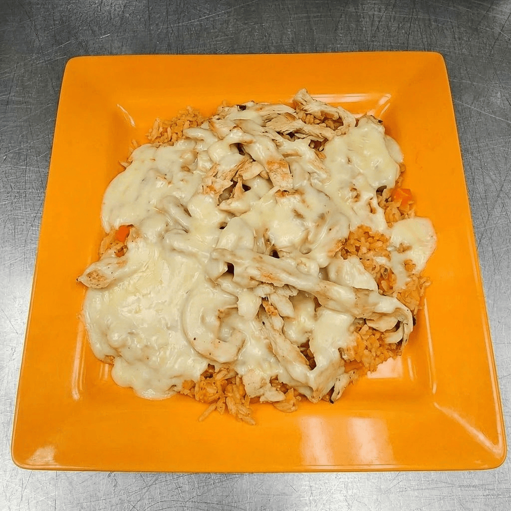 Arroz con Pollo or Steak