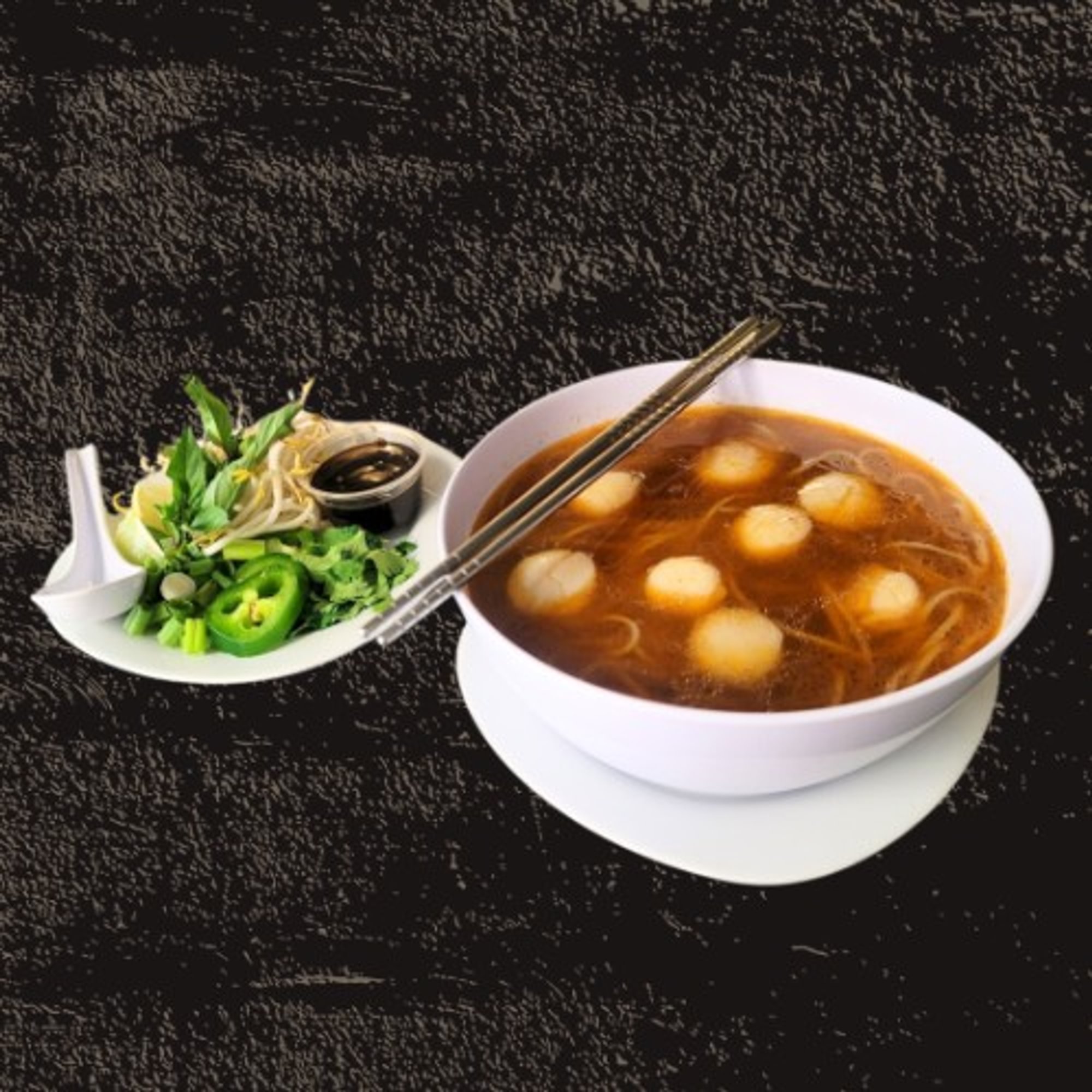 33. Scallops Pho
