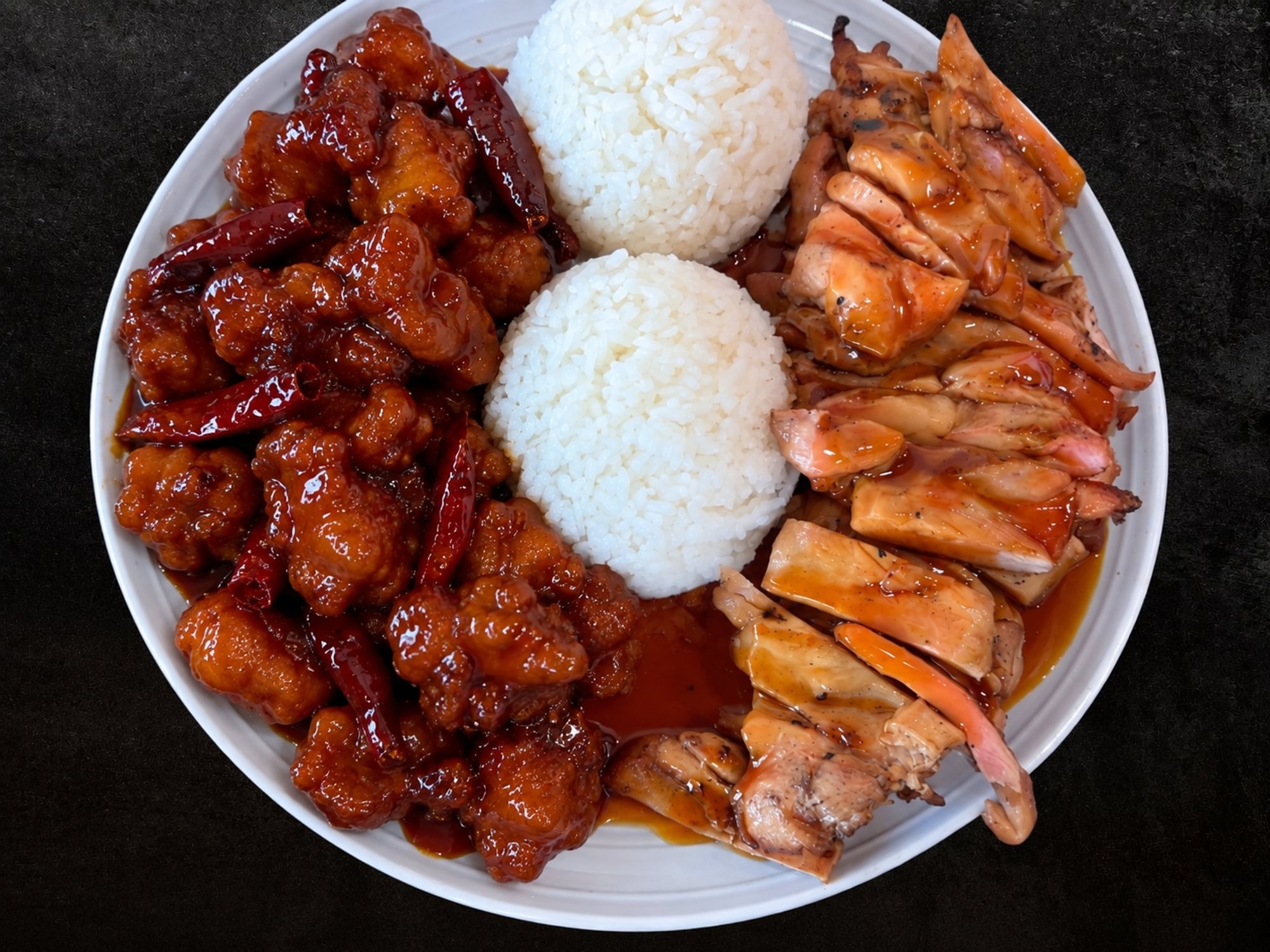 Chicken & General Tso's Chicken