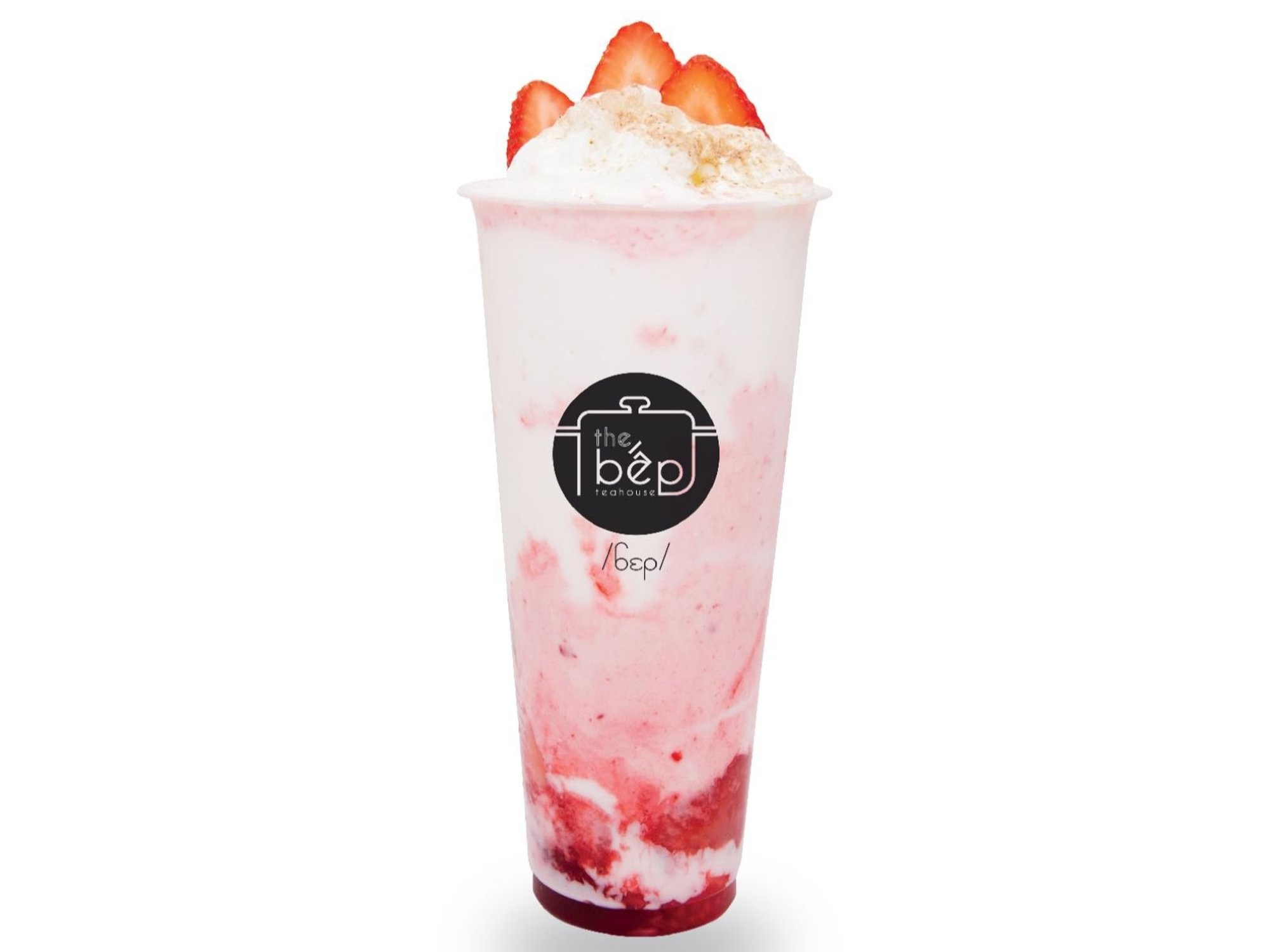 M10. Korean Strawberry Fresh Milk