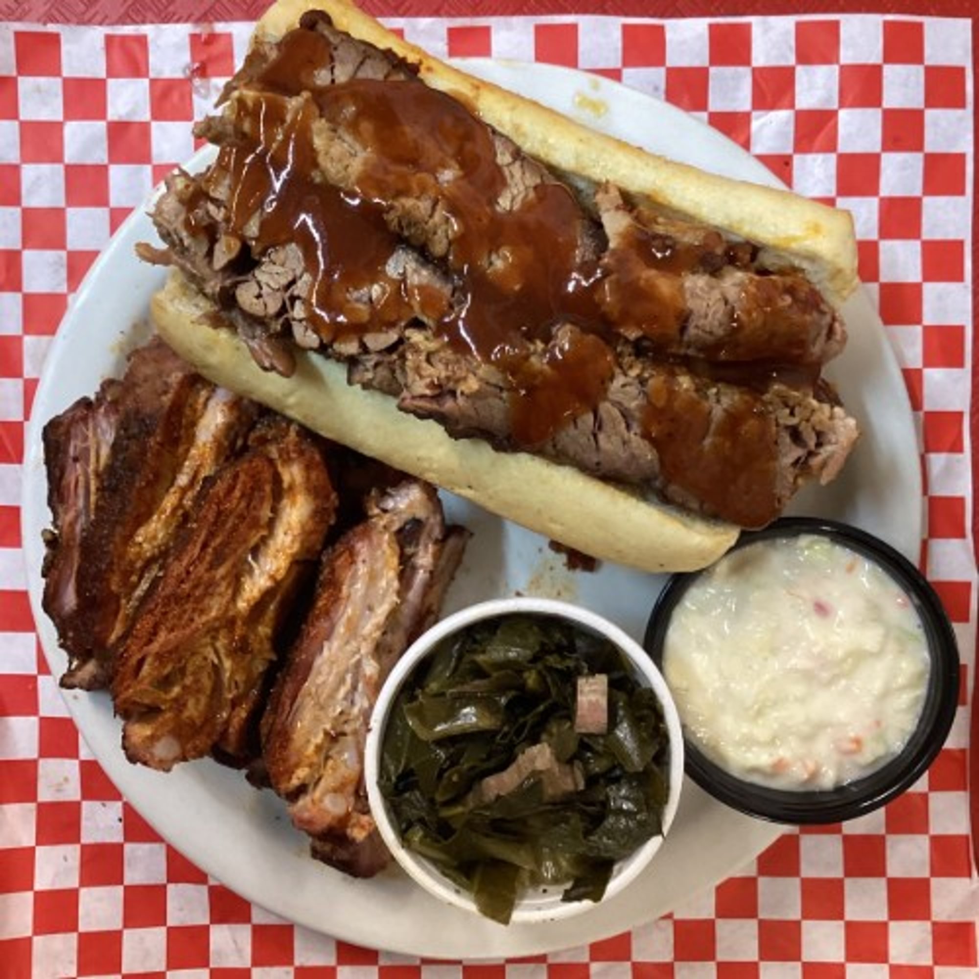 Rib Tip & Brisket Combo