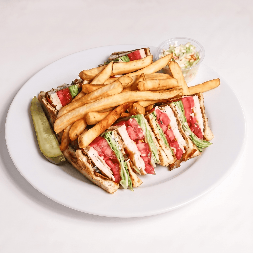 Turkey Bacon Club Sandwich