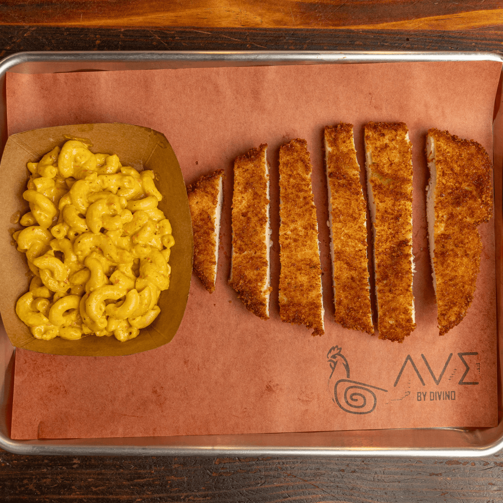 Mac & cheese with chicken