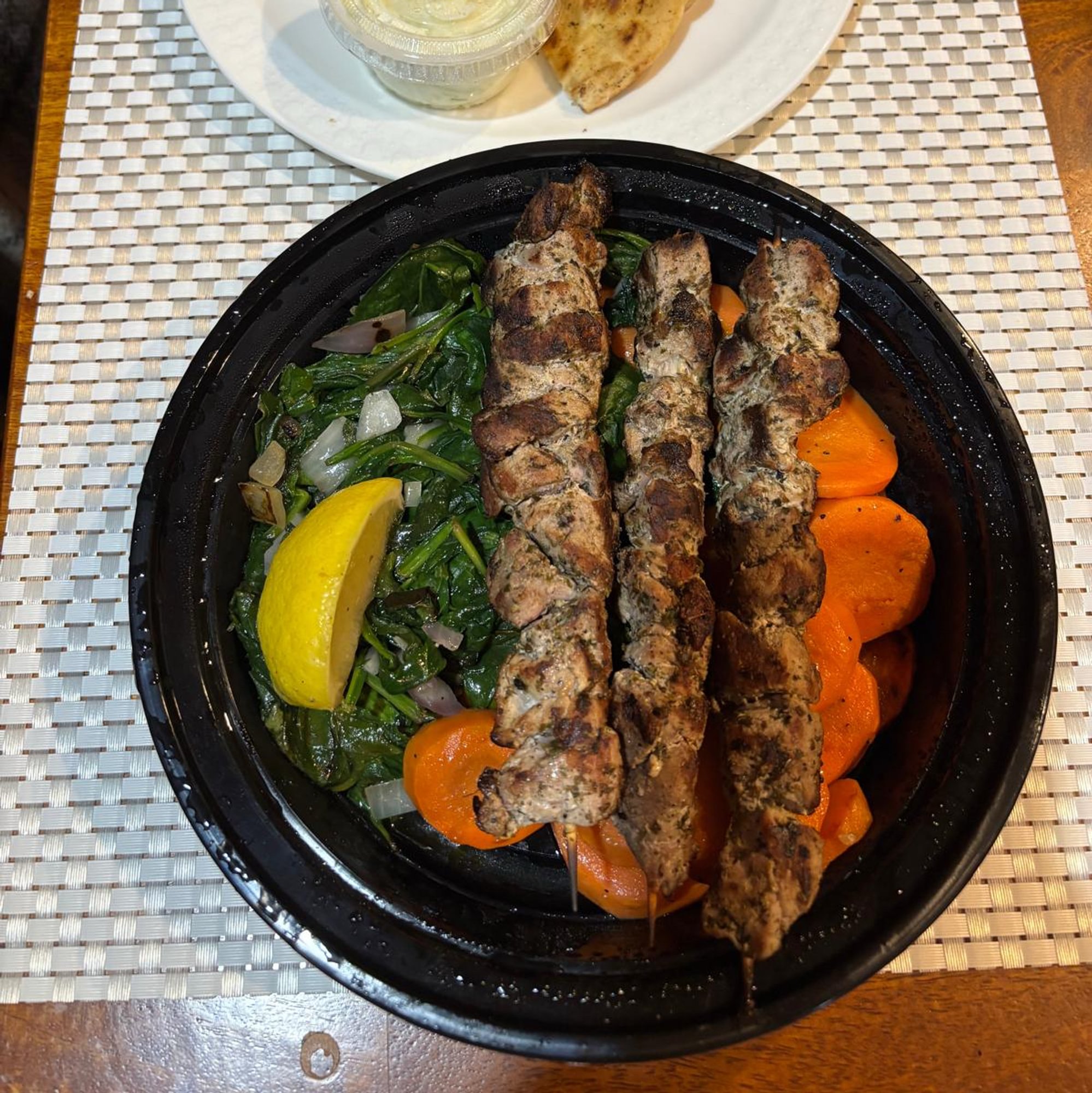 Pork Souvlaki Dinner
