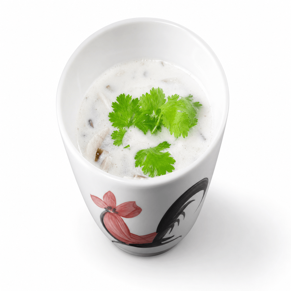 Dairyless Chicken Coconut-Galangal Soup