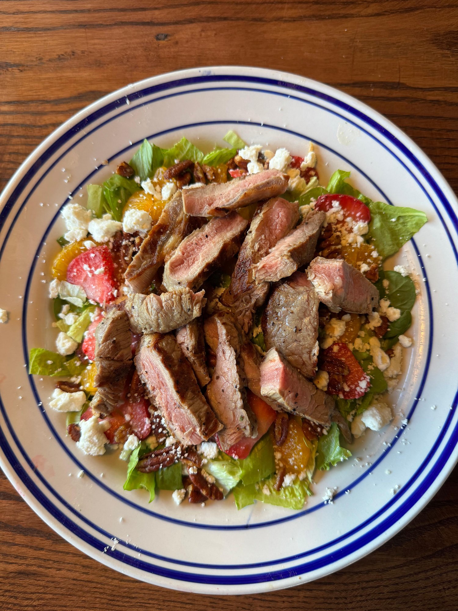 Steak Tip Strawberry Salad