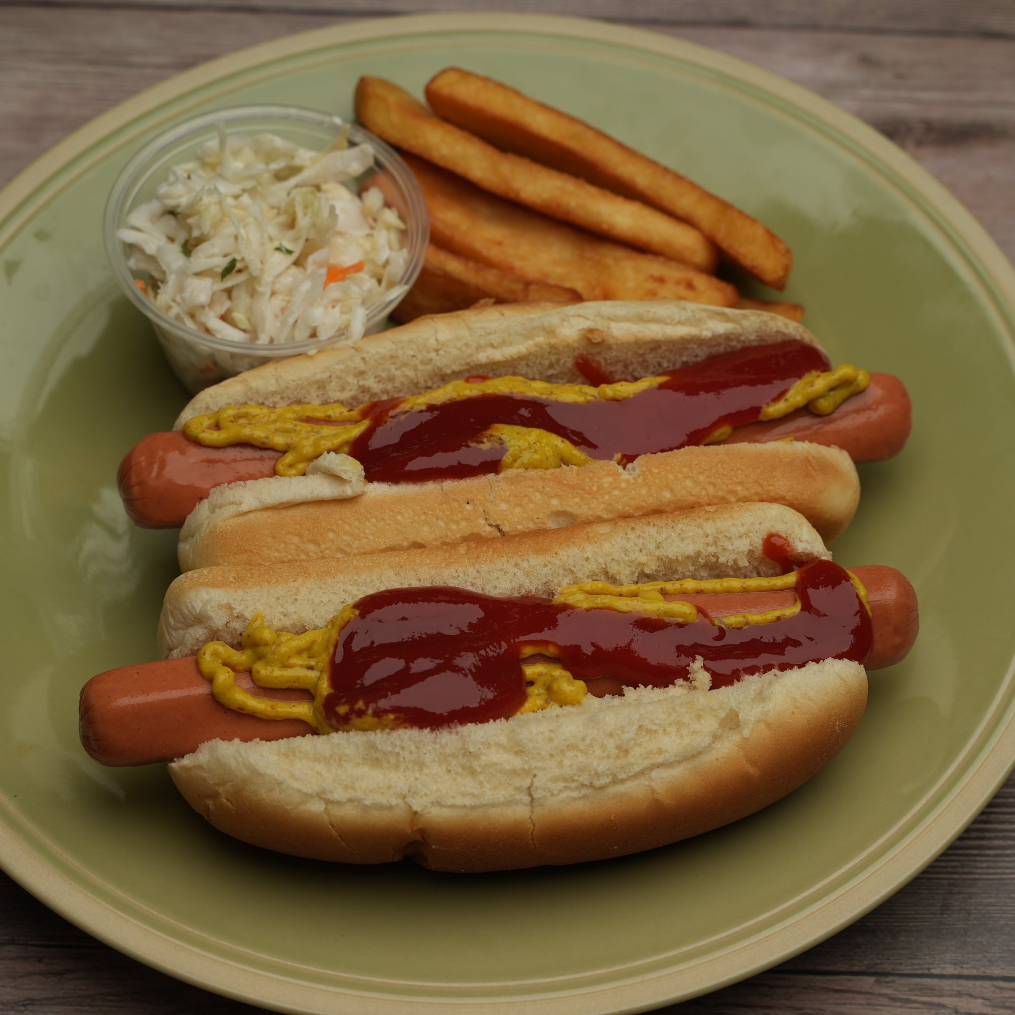 Hot Dogs with Fries