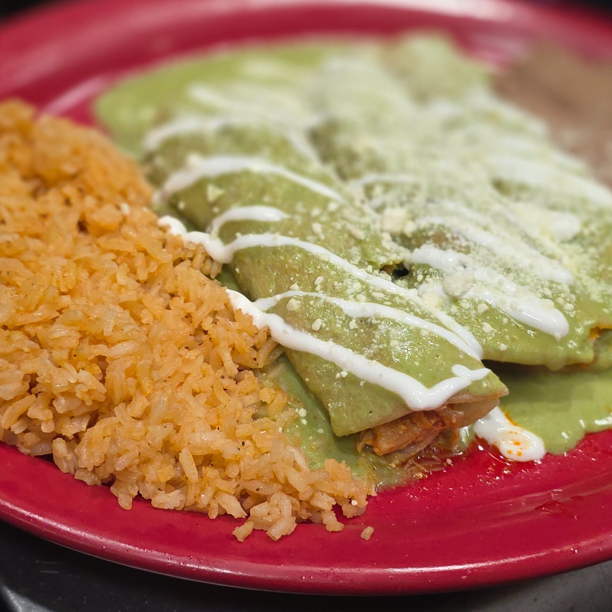 Enchiladas Verdes