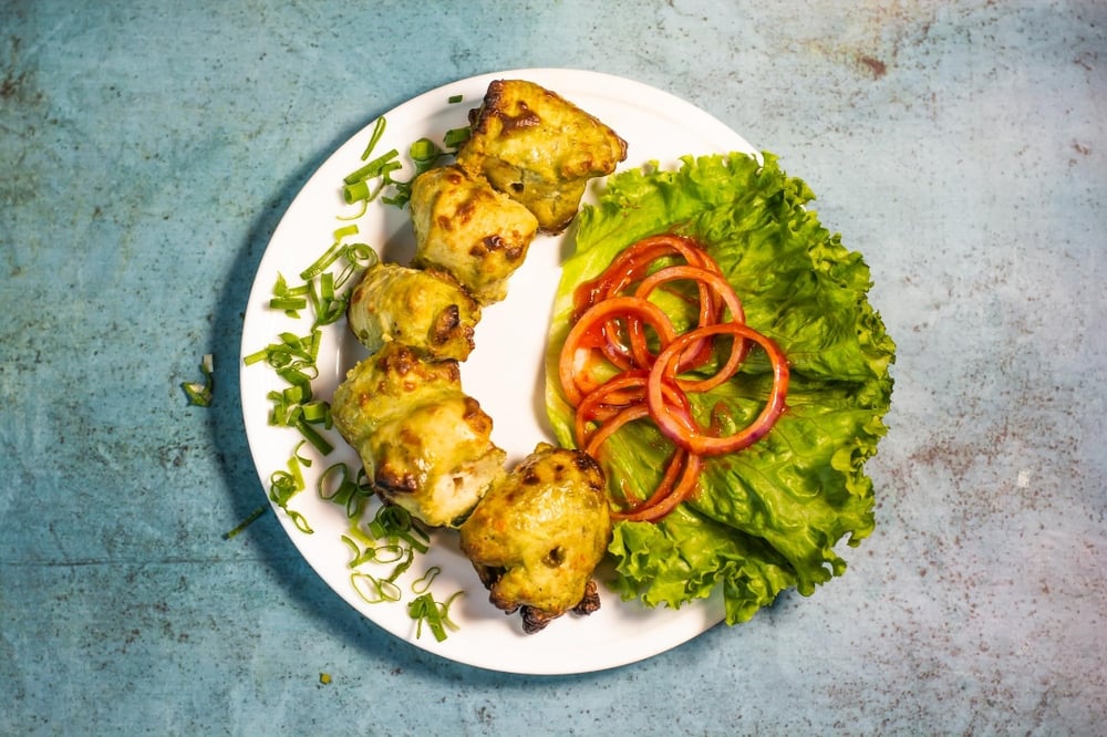 Haryali Tikka Kebab 7 pcs