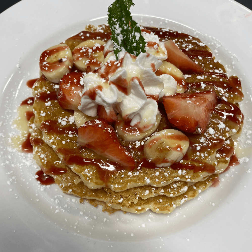 Strawberry Banana Pancakes