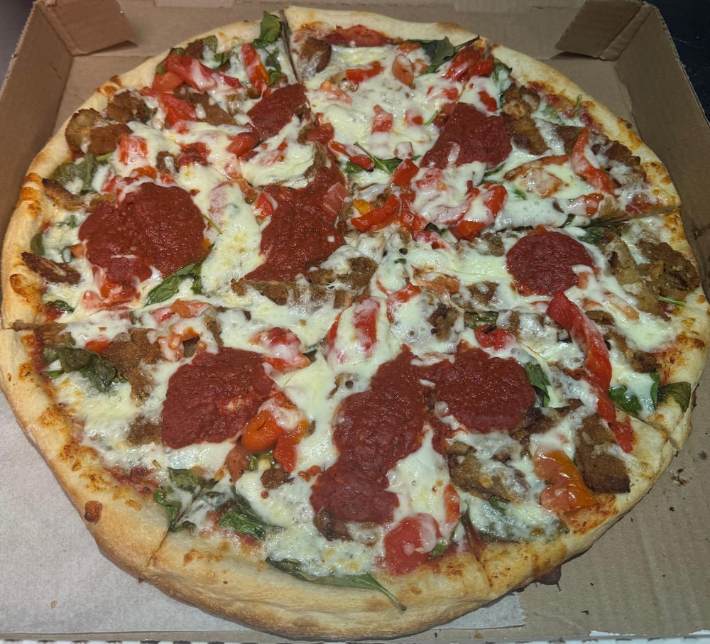 12" Gluten Free 18. Eggplant Parmigiana